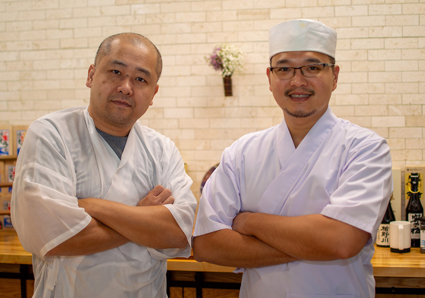 Chefs Mark and Robin
